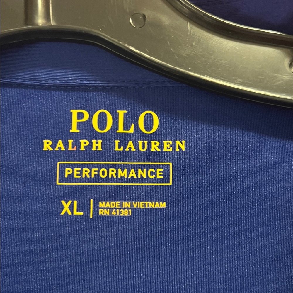 Polo Ralph Lauren Men's Short Sleeve Royal Blue Shirt Size XL - Picture 9 of 11